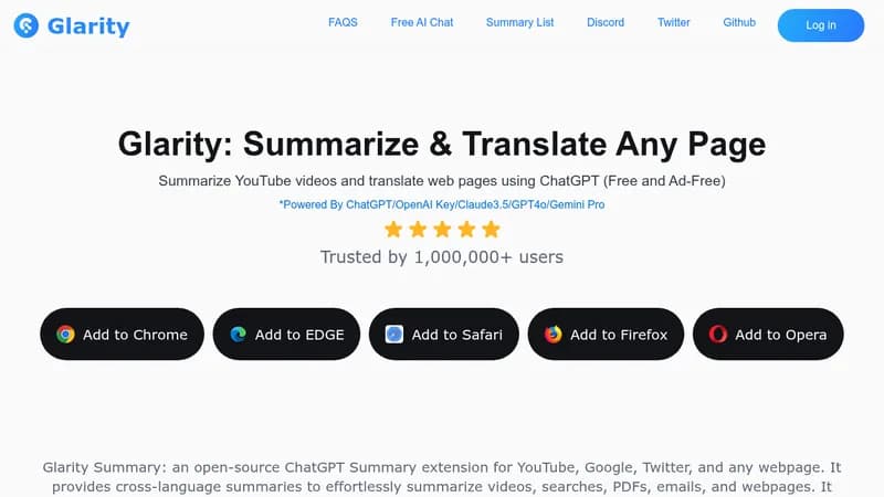 glarity website