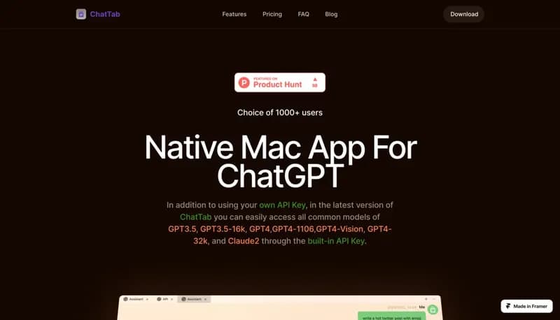ChatTab screenshot