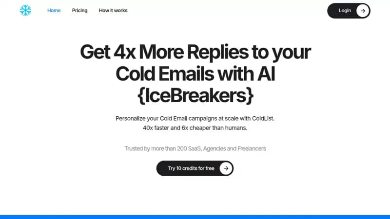 ColdList screenshot