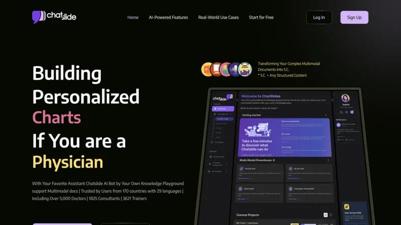 Chatslide screenshot