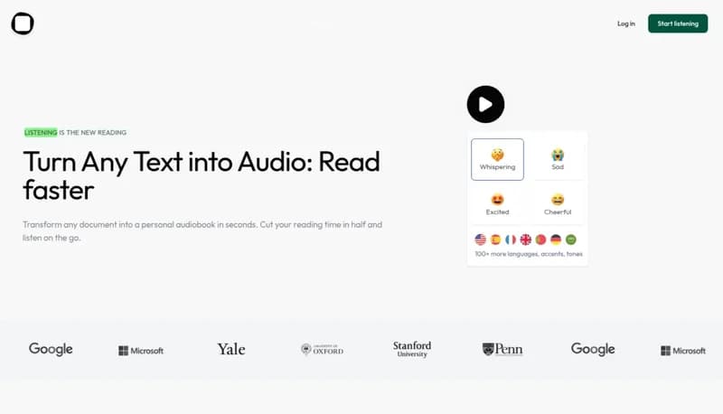Outtloud screenshot