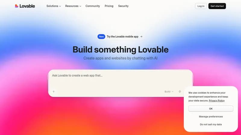 lovable website
