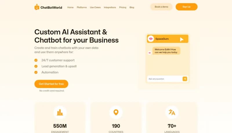 ChatBotWorld screenshot