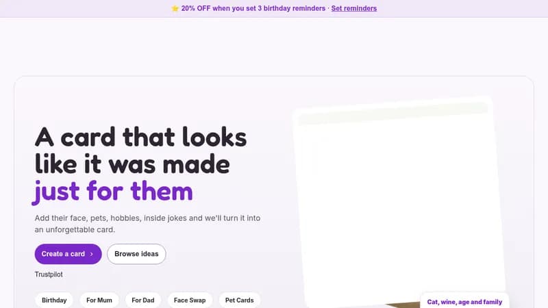 silly robot cards website
