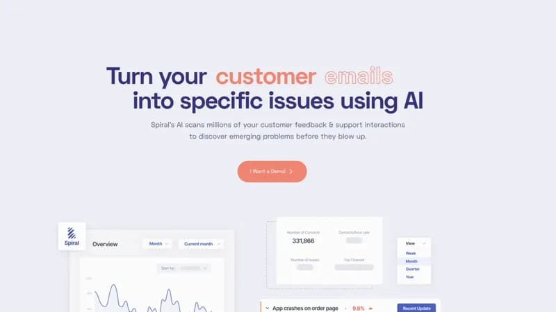 Spiral screenshot