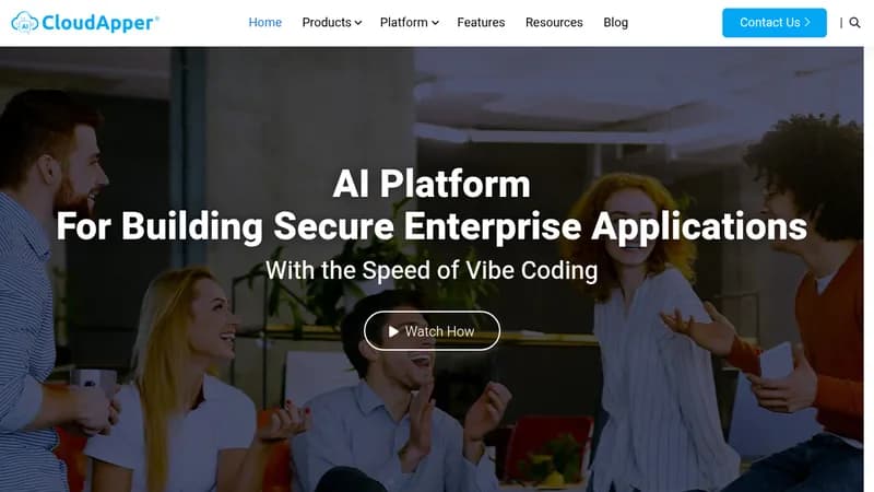 cloudapper ai website