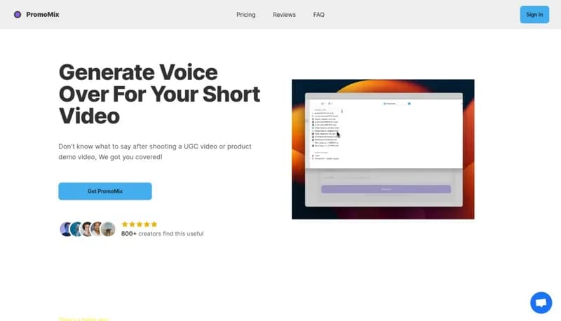 PromoMix screenshot