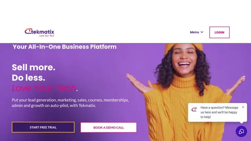 tekmatix website