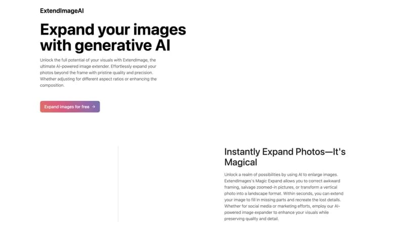 ExtendImageAI screenshot