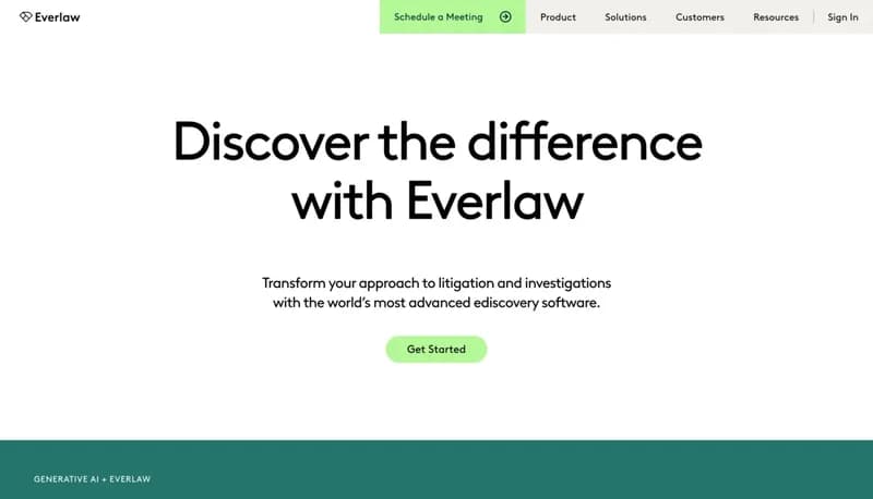 Everlaw screenshot