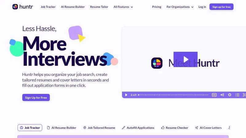 huntr website