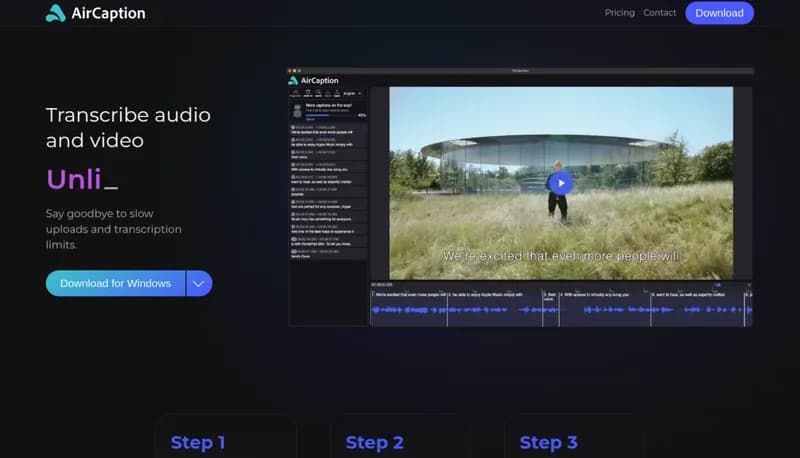 AirCaption screenshot
