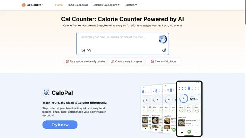 CalCounter screenshot