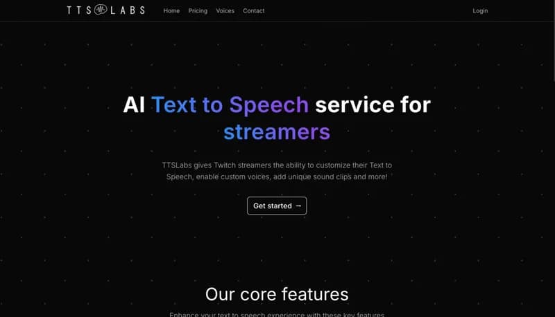 TTSLabs screenshot