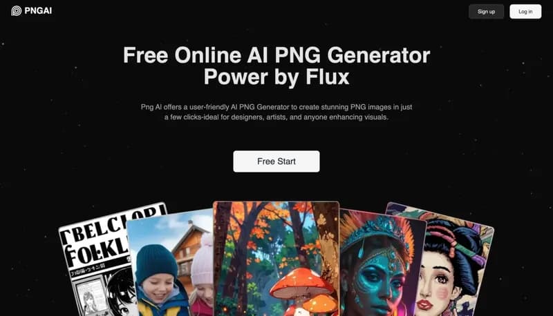 Flux PNG AI screenshot