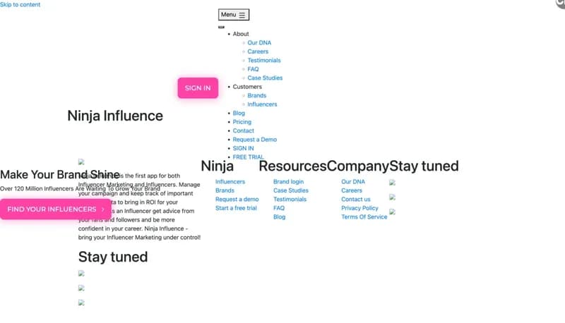 Ninja Influence screenshot
