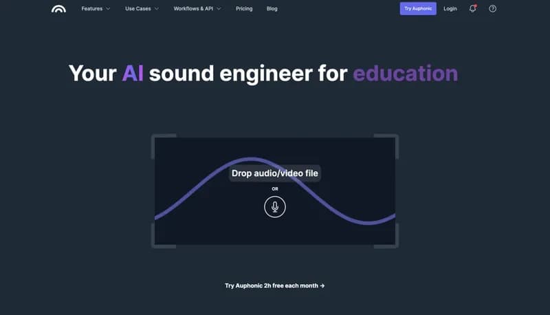 Auphonic screenshot