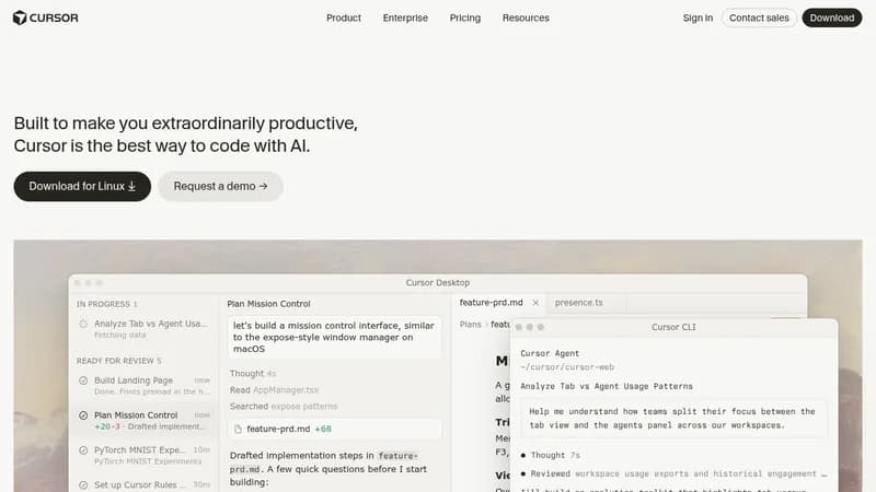 cursor website