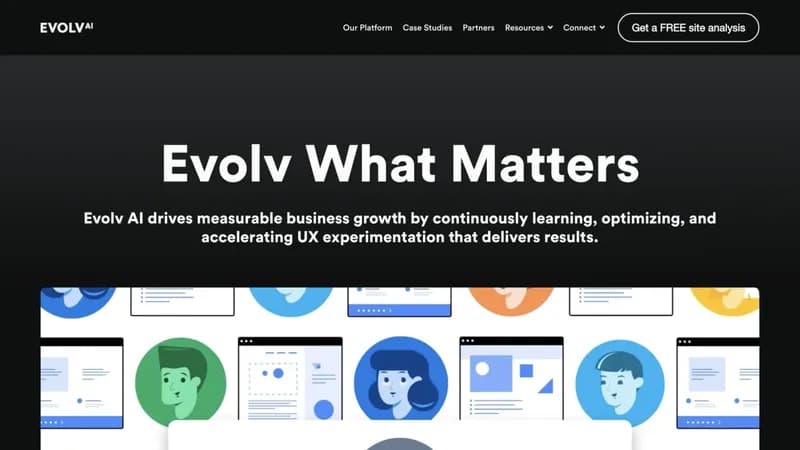 Evolv AI screenshot