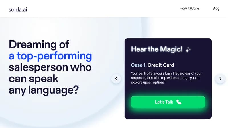 solda ai website