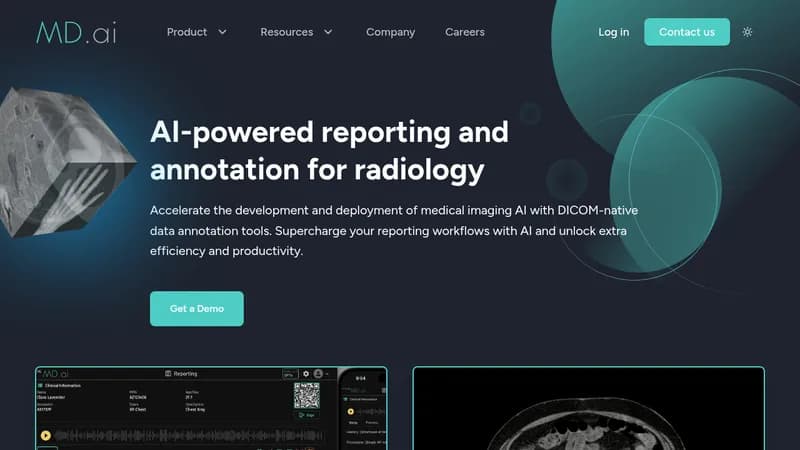 md.ai website
