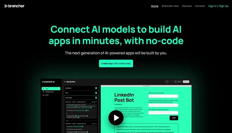 Brancher.ai screenshot