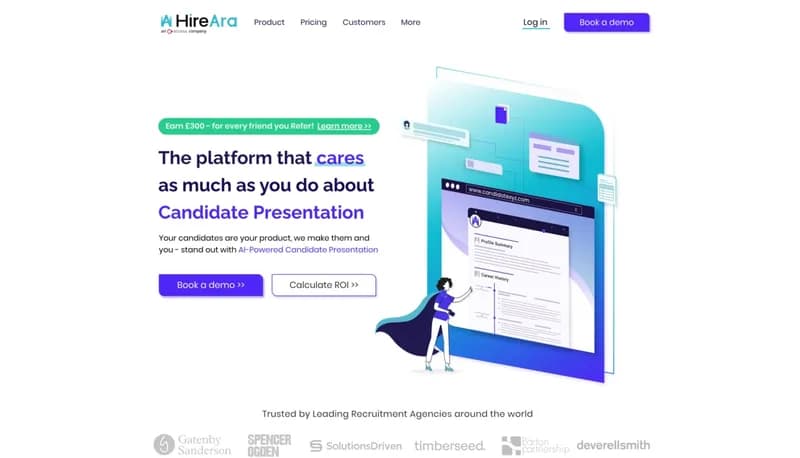 HireAra screenshot