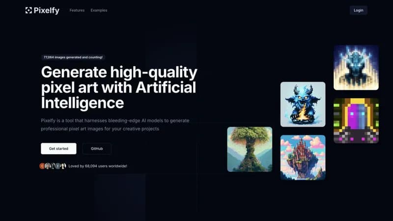Pixelfy screenshot