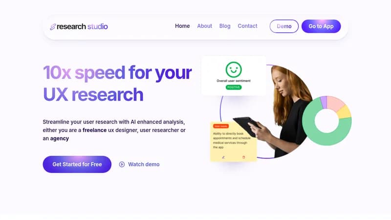 research studio website