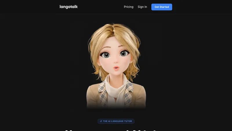 langotalk website