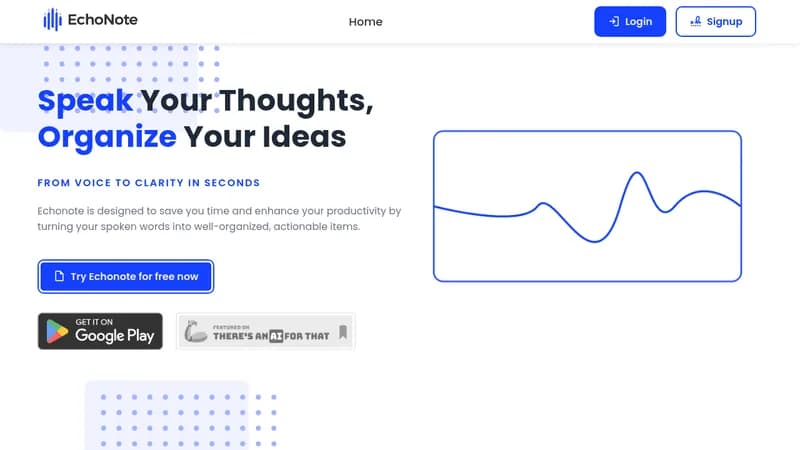 echonote website