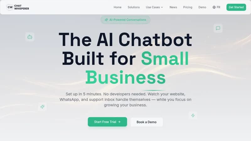 chat whisperer website