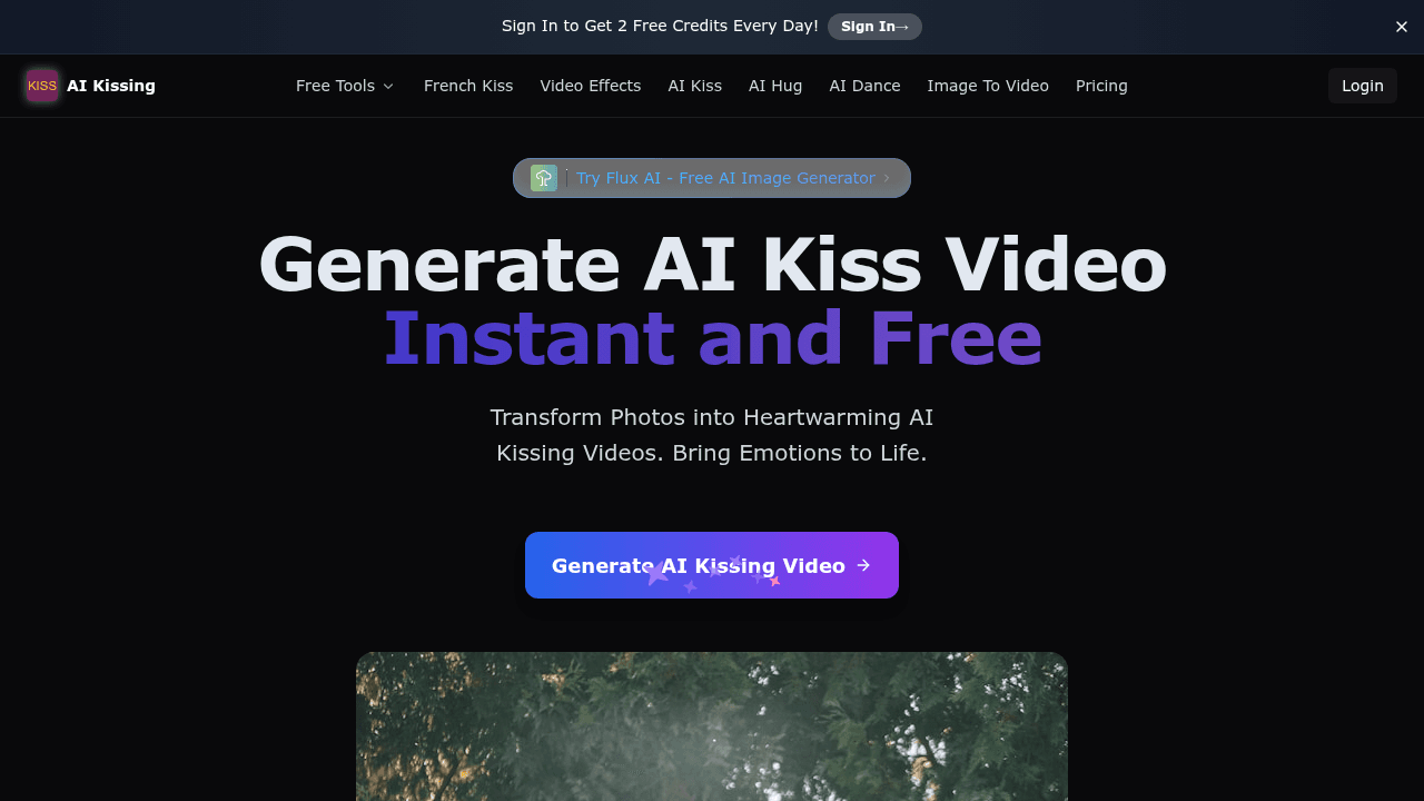 ai kissing website