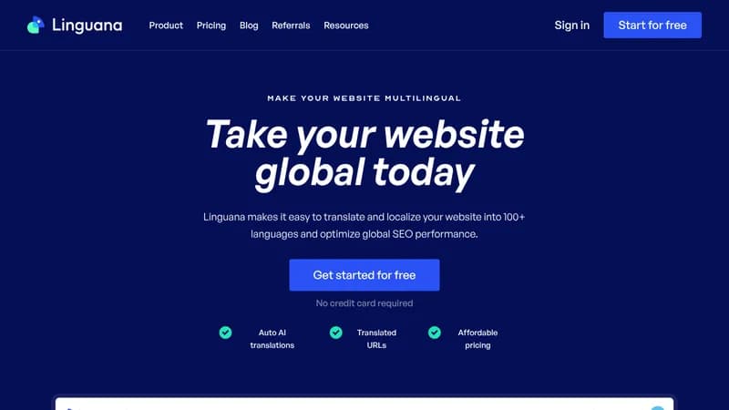 linguana website
