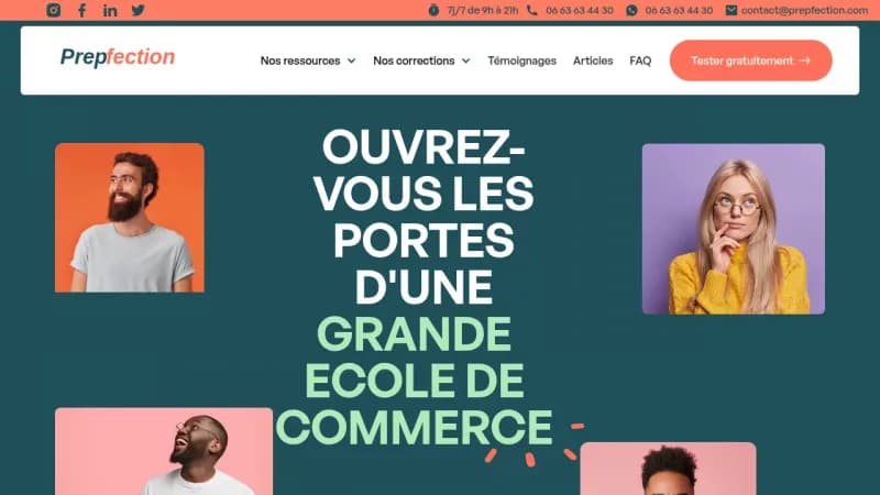 Prepfection screenshot