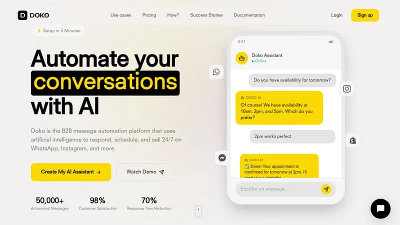 doko ai website