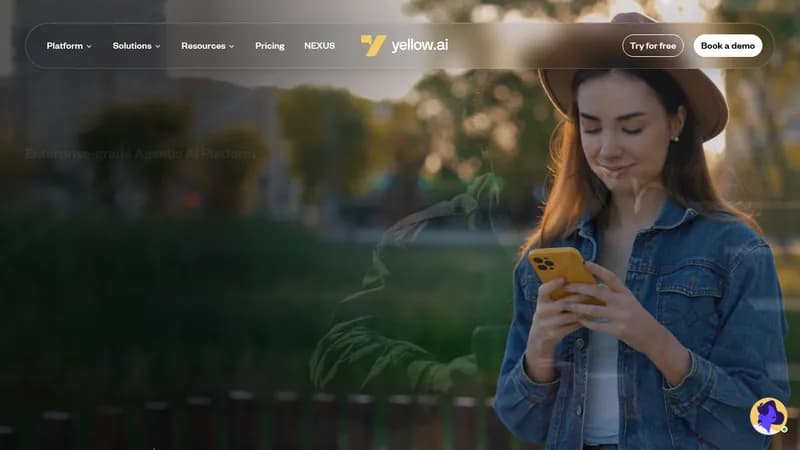 yellow.ai website