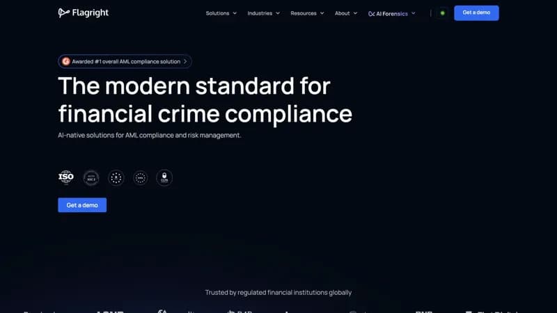 Flagright screenshot