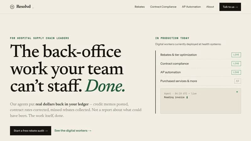 resolvd website