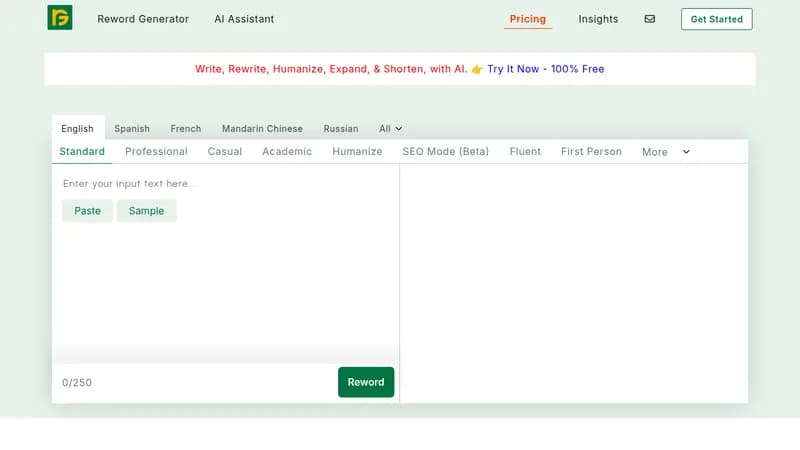 reword generator website