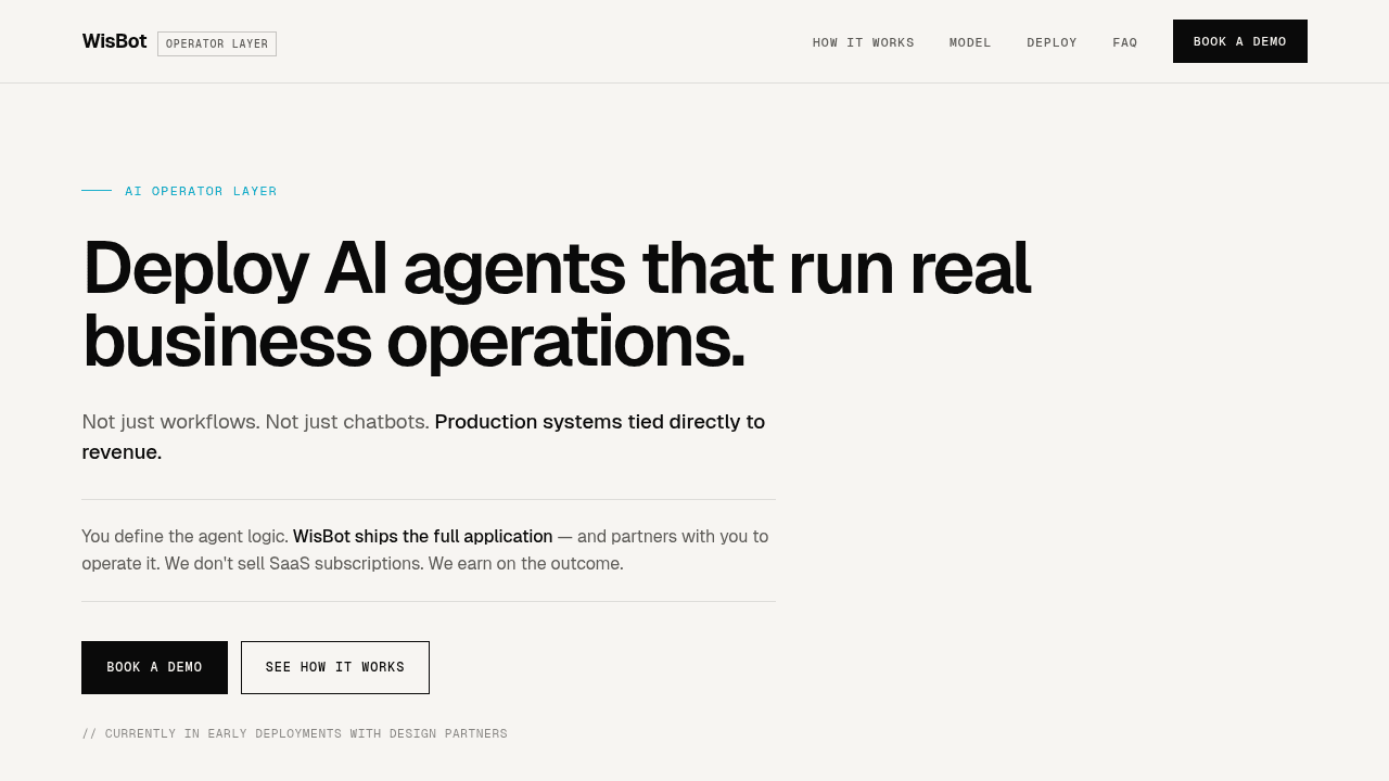 wisbot website