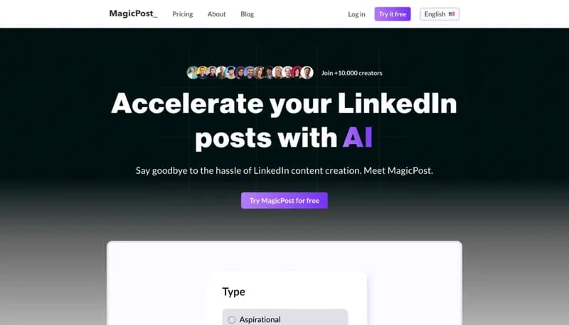 MagicPost screenshot