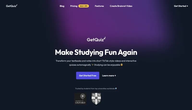 GetQuiz screenshot