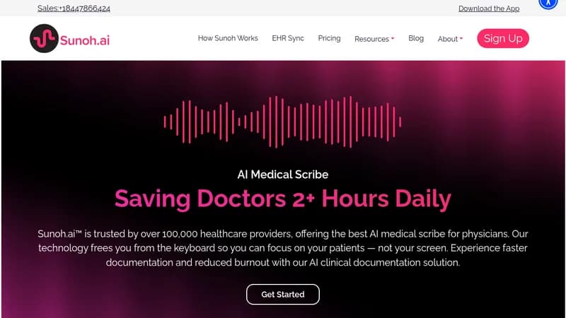 sunoh.ai website