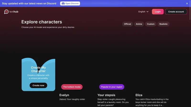 Texthub screenshot