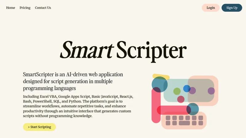 smartscripter website