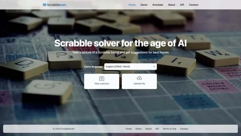 Scrabblecam screenshot