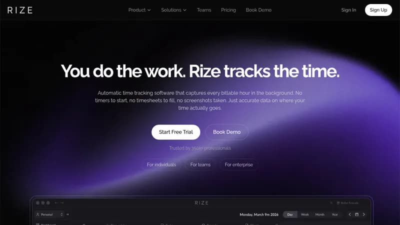 rize website
