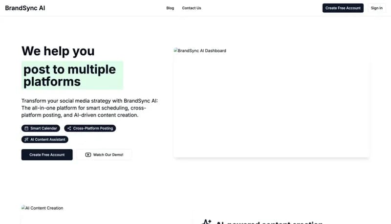 BrandSync AI screenshot