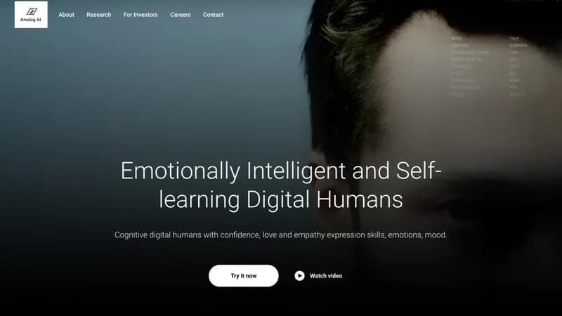 Analog AI screenshot